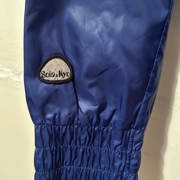 soia and kyo Nylon Rain Jacket Women’s Large With Hoodie - Picture 4 of 6